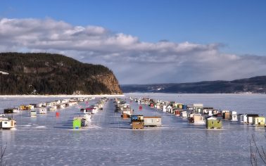 La pêche blanche à La Baie